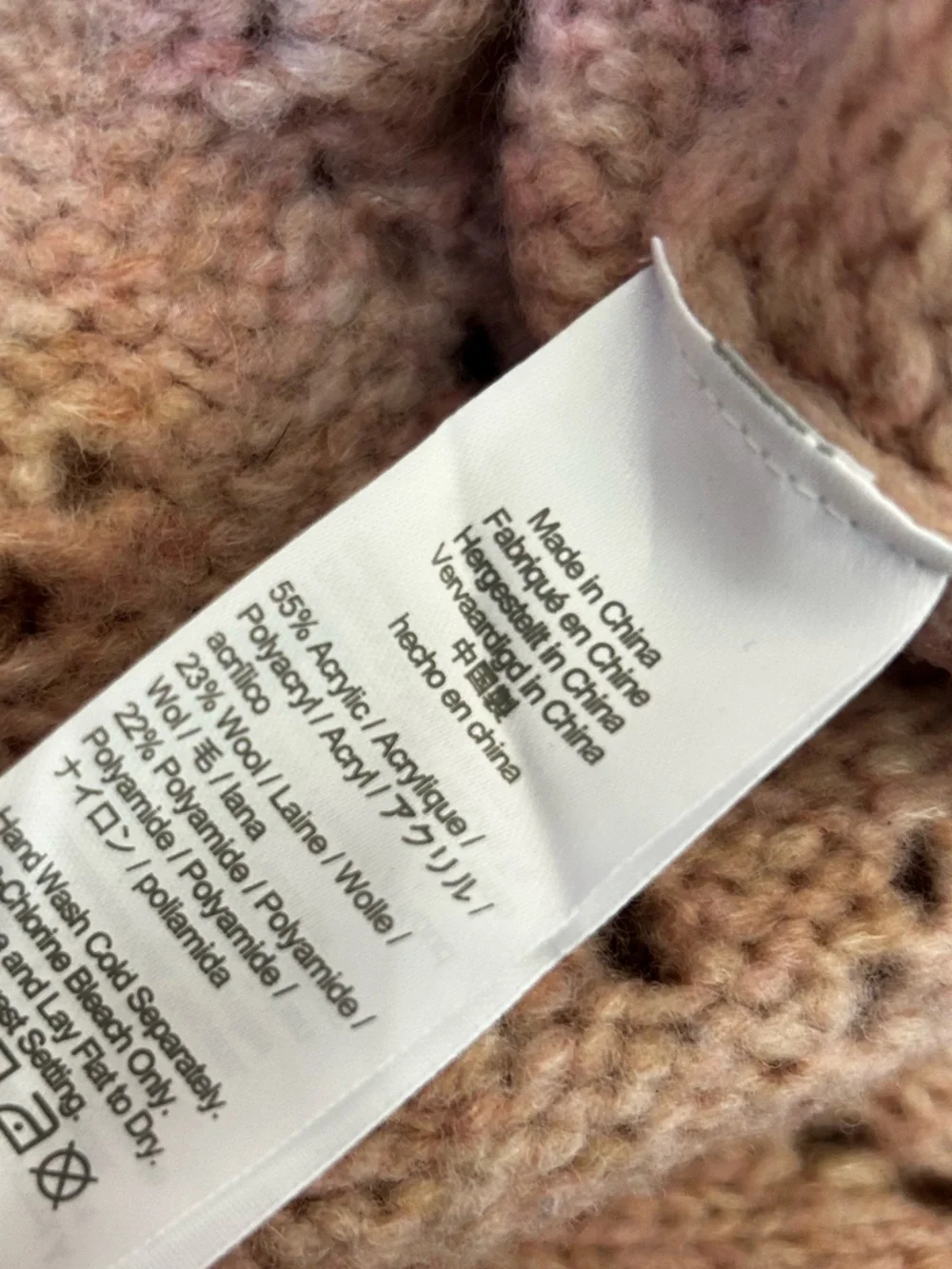 J.Crew Pointelle Crewneck Sweater Long Sleeve‎ Open Knit Shirt Size Large